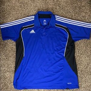 Adidas Royal Blue Polo 2XL